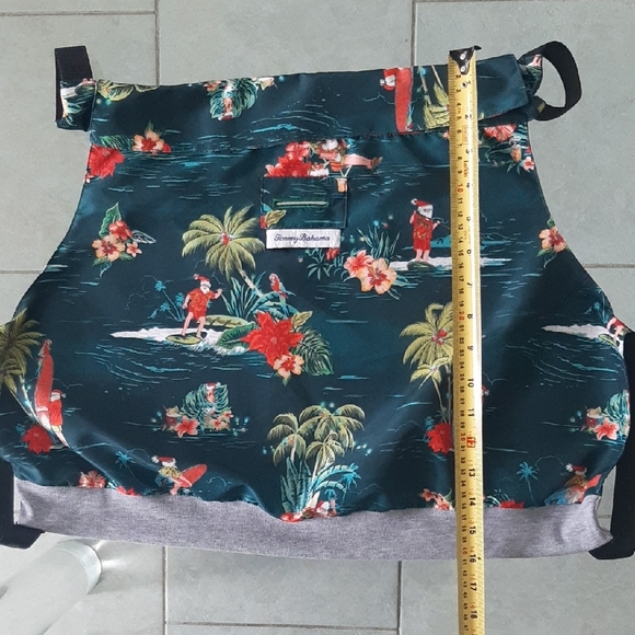 DOGTommy🌴Bahama SANTA🎅Tropical🏖Dog Vest - Green and Red Fits Size SMALL🎄 - Picture 6 of 13